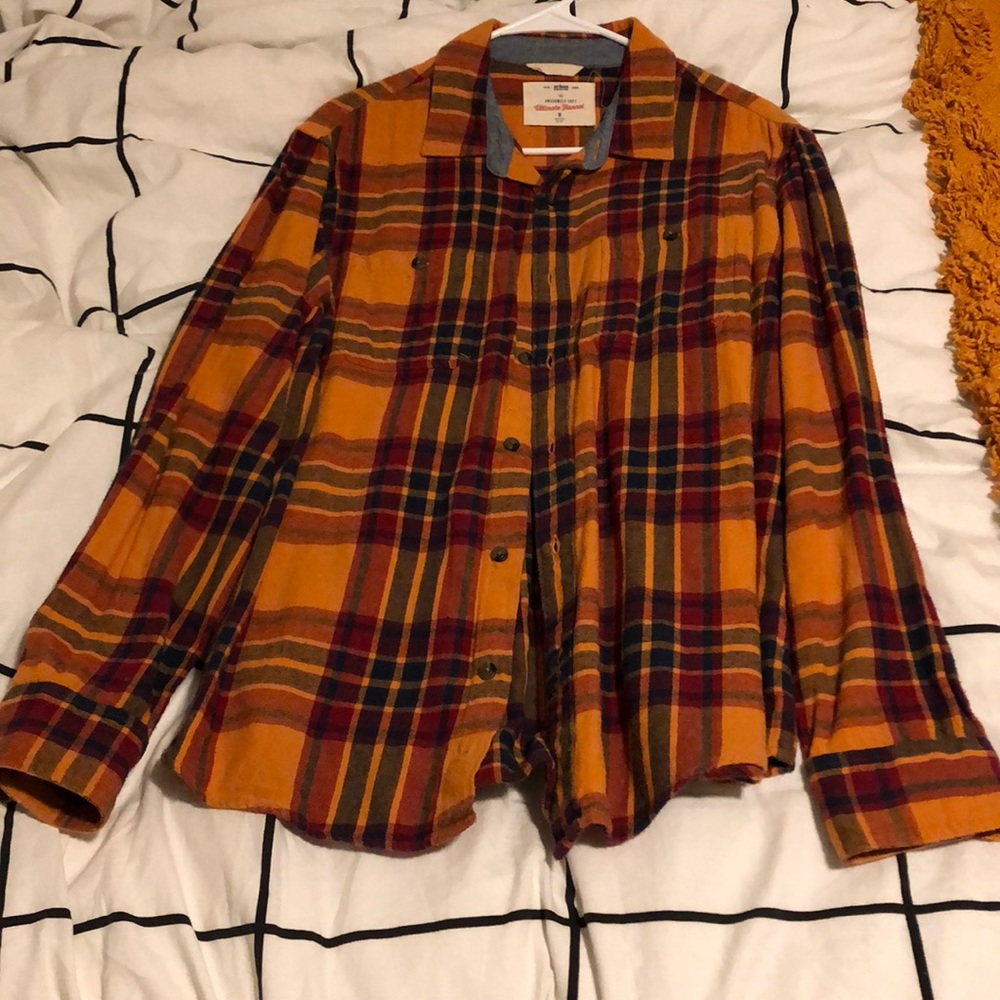 Orange flannel